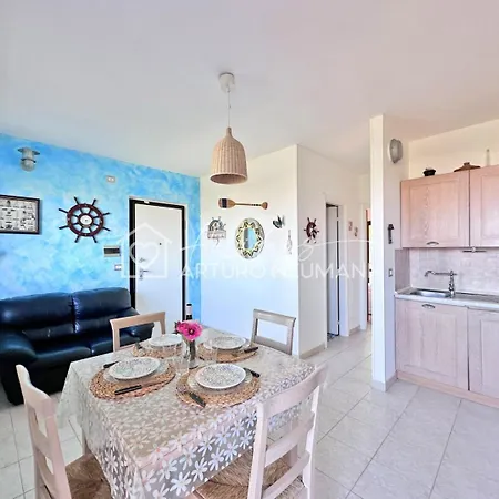 アパート 247 Bilo Al Primo Piano Con Terrazzo Vista Mare - Climatizzato E Navetta Privata Al White Club Inclusa *